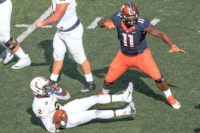 Illinois’ Chunky Clements.